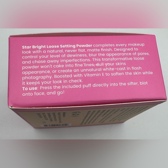 HALF CAKED Star Bright Loose Setting Powder in Banana - Picture 4 of 6